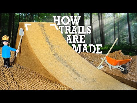 MTB Stop motion - How trails are made | kiing of spades