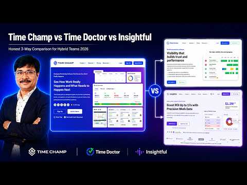 Best Employee Monitoring Software: Time Champ vs Time Doctor vs Insightful