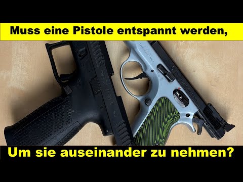 Does a pistol need to be decocked before I take it apart?