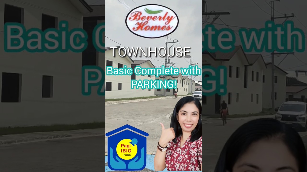 Townhouse with Parking sa Loma de Gato Marilao Bulacan! #filipinohomtour #filipinohomes #townhouse
