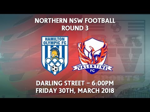 2018 NNSWF NPL Round 3 - Hamilton Olympic FC v Valentine Phoenix FC