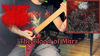 Video thumbnail for Left Cross - The Blood of Mars - Guitar Cover with Kiesel Type-V by Kevin Berstler