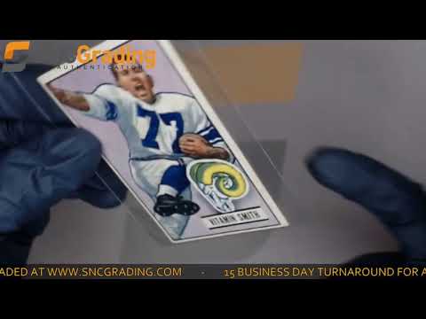 SNC Grading:1951 Bowman Vitamin Smith #41 Card Review(1630423032451)