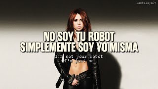 Miley Cyrus - Robot (Lyrics + Traducida al Español)