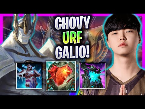 CHOVY PLAYING URF WITH GALIO! - GEN Chovy Plays Galio in URF! | Season 24