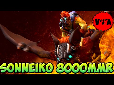 Dota 2 - SoNNeikO 8000 MMR Plays Batrider vol #1 - Ranked Match