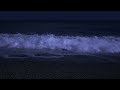 Fall Asleep With Powerful Waves At Night On Museddu Beach Ocean Sounds For Deep Sleeping