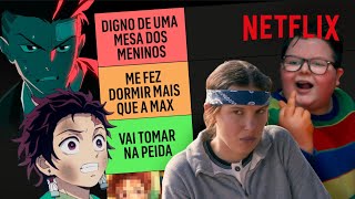 Finais de animes que me fizeram chorar igual Stranger Things | Tierlist | Netflix Brasil