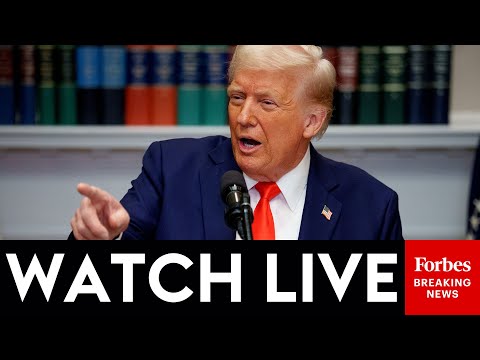 Video | WATCH LIVE: President Trump Makes An Announcement In The White House