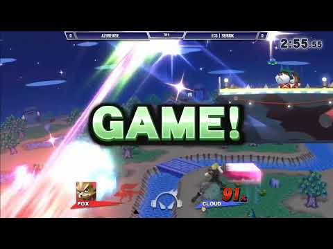 ECG Smash Weekly 2.24.18 - Top 8 - AzureJose (Fox) vs ECG | Seibrik (Cloud)