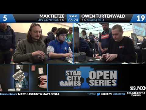 SCGWOR - Standard - Round 8 - Max Teitze vs Owen Turtenwald