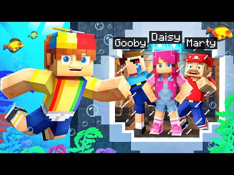 I Built a SECRET UNDERWATER House to Hide From My Daddy in Hytale!