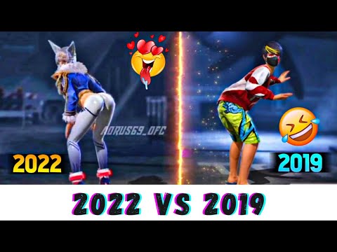 TOP 5 TEASING EMOTE 2022 VS 2019  😂 0.001% PLAYERS HAVE NOTICED THIS 😮💥