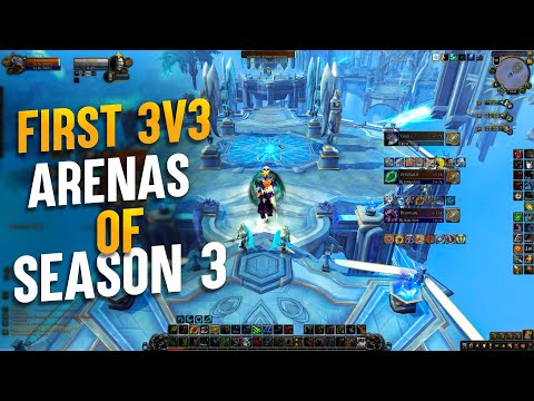 9.2 Resto Druid / Arms / Shadow 3v3 Arena (Season 3) ft. Gatorgrip - WoW Shadowlands 9.2 Druid PvP