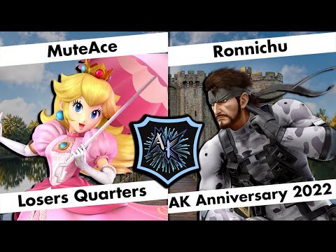 MuteAce (Peach) vs Ronnichu (Snake) - LQF - AK Anniversary 2022