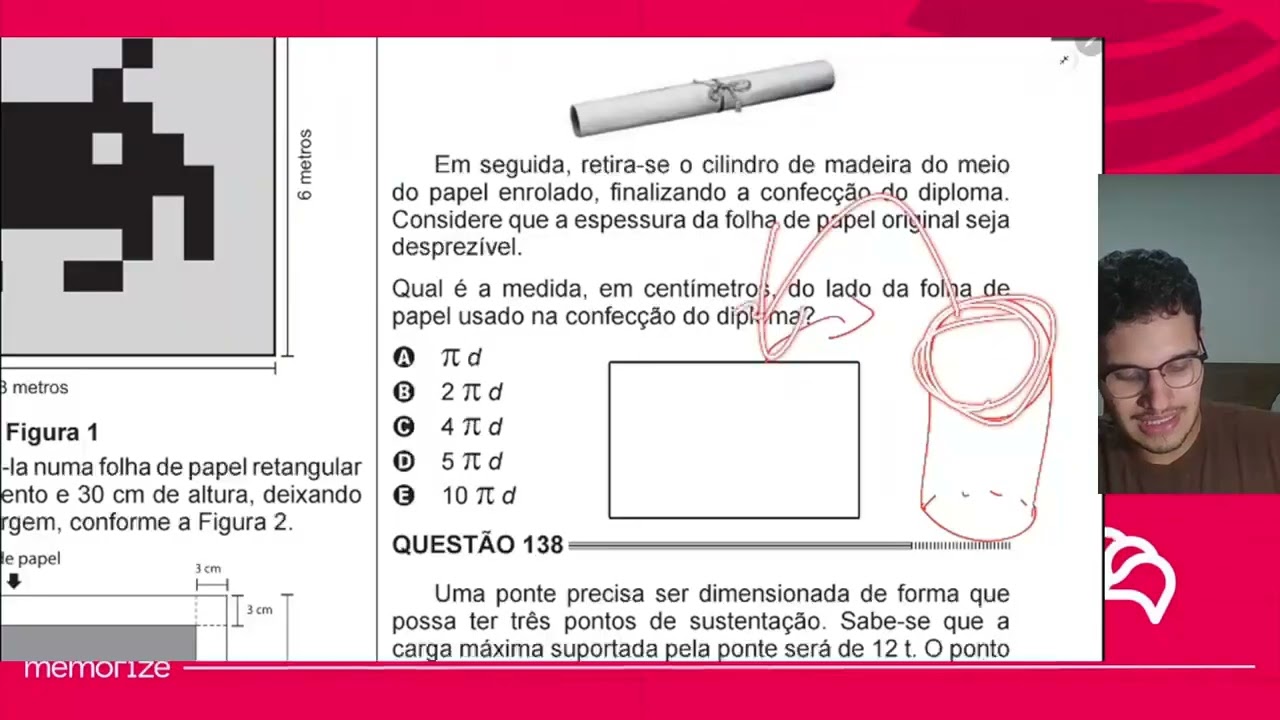 Resolução em Vídeo — Questão 170 ENEM 2014