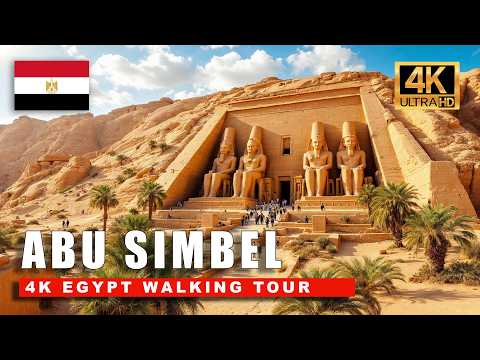 Abu Simbel Temples 4K Walking Tour