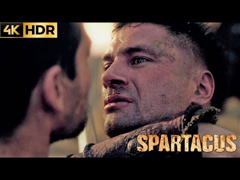 Spartacus Vs Crixus - Final Battle Of The Champions (4K HDR)