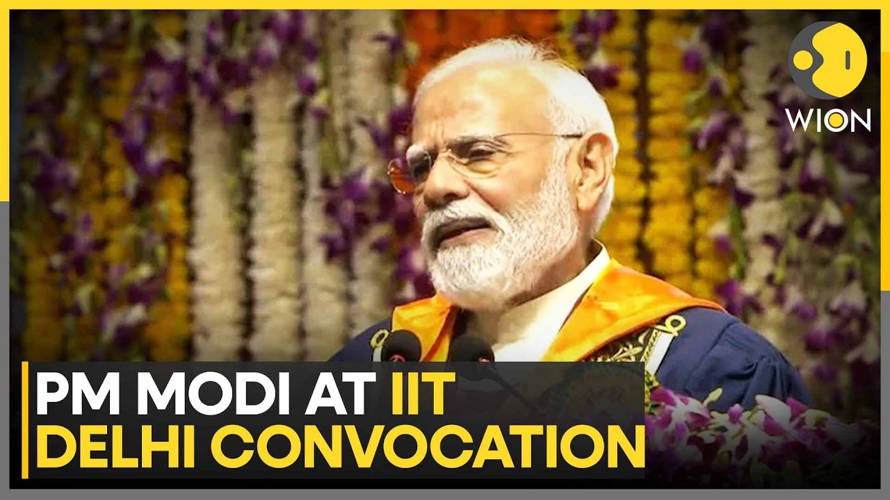 PM Modi at IIT Delhi Convocation | Urges Youth to Lead India’s Viksit Bharat Journey
