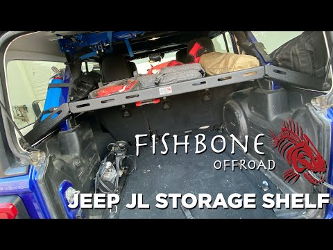 Fishbone Offroad - Jeep JL Interior Storage Rack