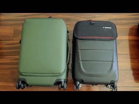 Peak Design Roller Pro Carry-On vs Manfrotto Reloader Spin-55