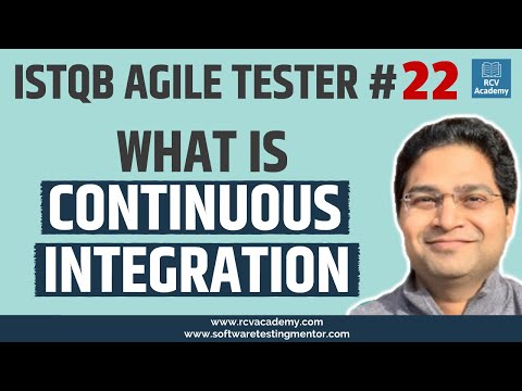ISTQB Agile Tester 22 What is Continuous Integration | CI Process