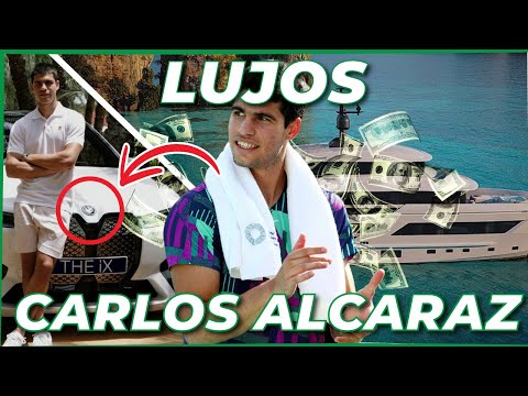 La LUJOSA vida de Carlos Alcaraz, Campeón del WIMBLEDON!