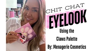Hot Mess Momma MD is live! Let's Chat create an eyelook with the Menagerie Cosmetics Claws Palette