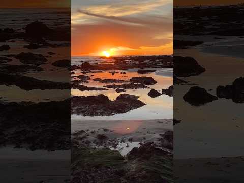 Sunset, Thousand Steps Beach, Santa Barbara