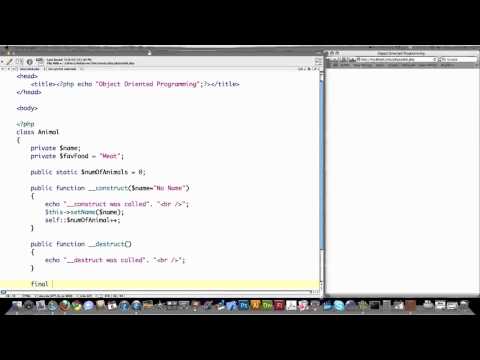Web Design and Programming Pt 11
