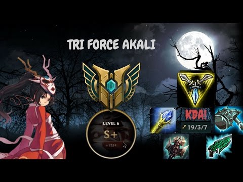 ROAD TO MASTERY 7 AKALI - FROZEN TRINITY BUILD