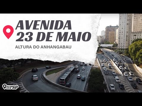 Avenida 23 de Maio - Anhangabaú - São Paulo