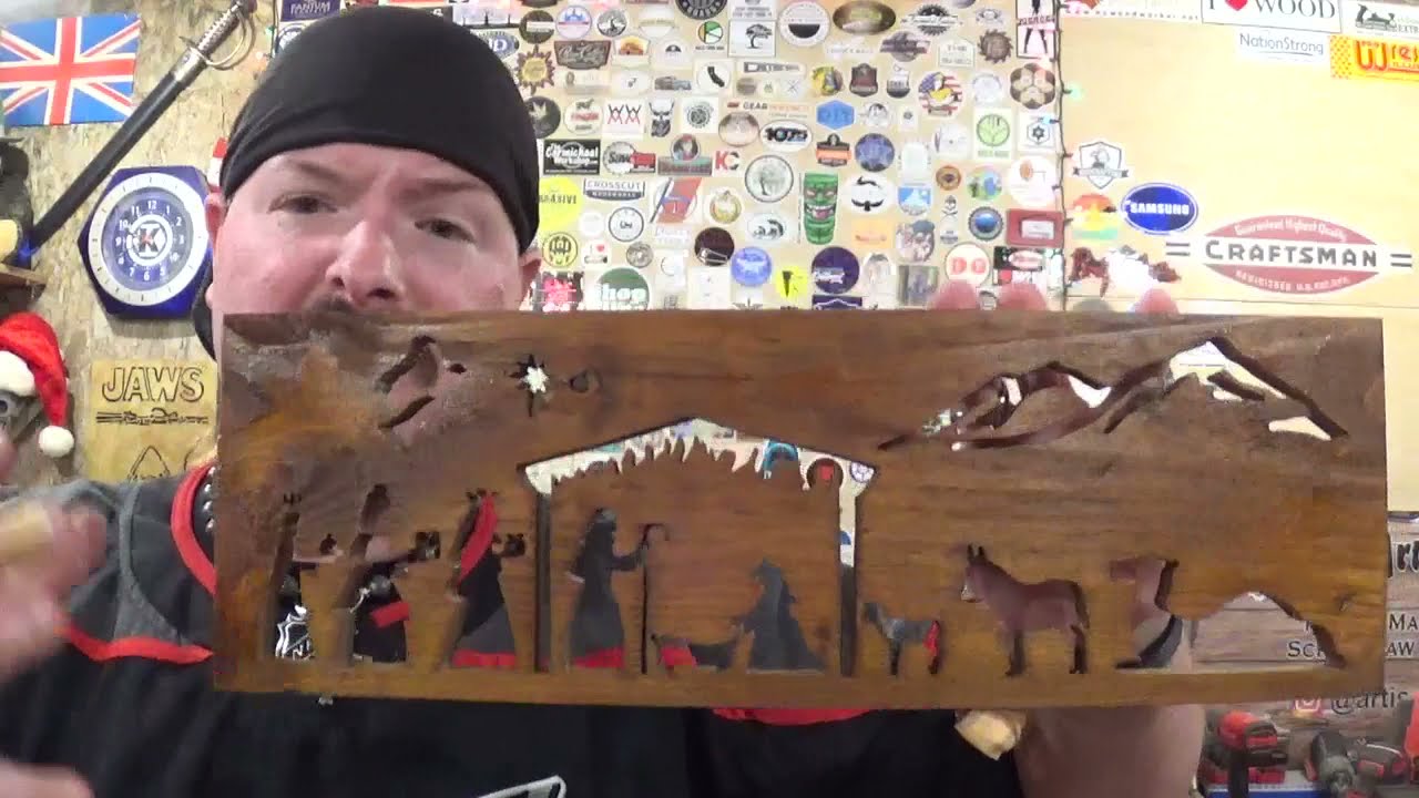 Nativity Scene, Scroll Saw Project