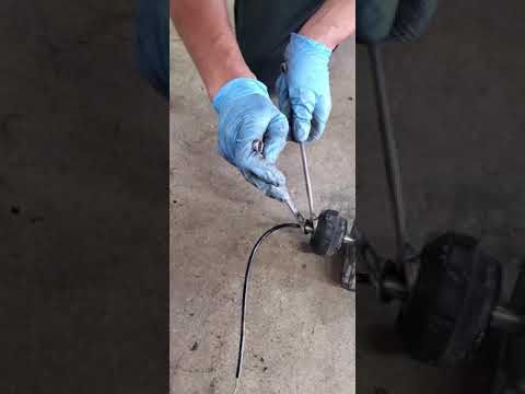 2014 Maserati Granturismo Sport Rear Strut removal and install of lowering springs