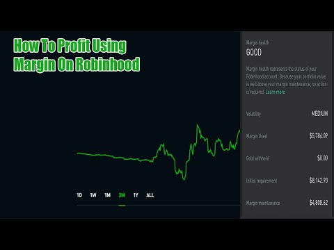 How To Profit With Margin - Using Robinhood Gold