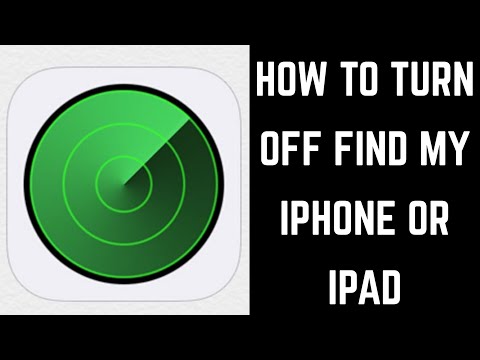 How to Turn Off Find My iPhone or iPad