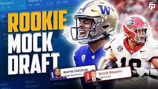 Dynasty Rookie Mock Draft | Sleepers to Target for 2024 (Fantasy Football)