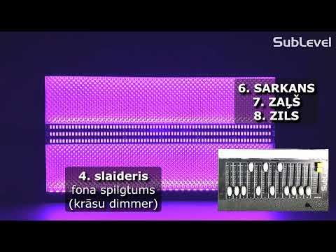 LED Super Strobe ABL lietošanas instrukcija