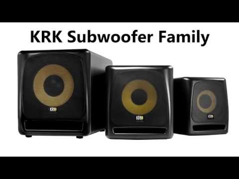 KRK S10.4-NA S10 Generation 4 10" Active Powered Studio Reference Subwoofer Sub image 4