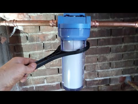 Culligan whole house filtration system installation process