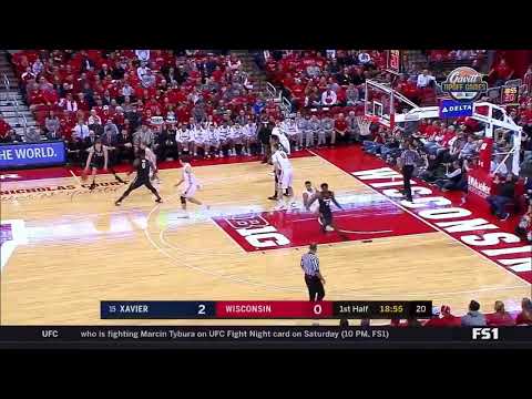 XU_Macura give and go layup weak side
