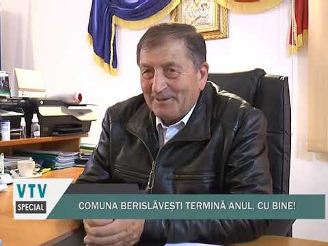 COMUNA BERISLAVESTI TERMINA ANUL, CU BINE!