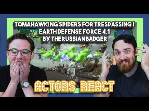 TOMAHAWKING SPIDERS FOR TRESPASSING | Earth Defense Force 4.1 by TheRussianBadger | First Time