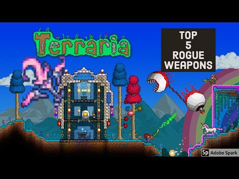 TOP 5 ROGUE WEAPONS IN CALAMITY | Terraria