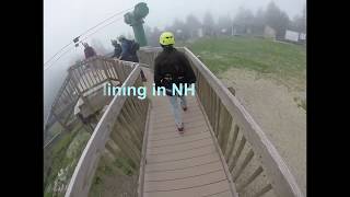 Zip lining in New Hampshire! 初ジップライン！2019年の思い出動画