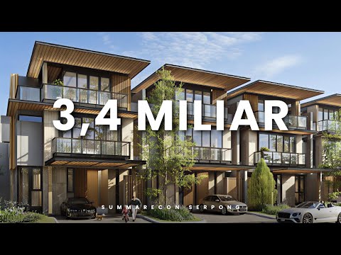 FINORE rumah 3 lantai ala Finlandia summarecon serpong mulai Rp 3,4 Miliar