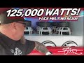 125 000 Watt Sound System Face Melting DEEP BASS 12 15 Subwoofers B2 Audio Burban Hits HARD