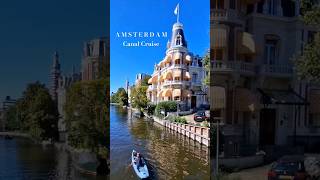 🇳🇱⛴️ Amsterdam Canal Cruise! #travel #amsterdam #amsterdamtravel