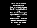 Maher Zain - Thank you Allah Lyrics 