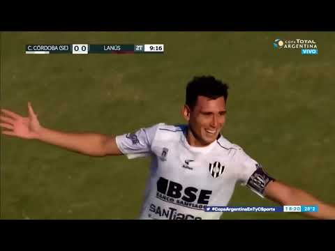 Central Córdoba 1 - 0 Lanús – Gol de Vega – Copa Argentina 2019 Semifinal